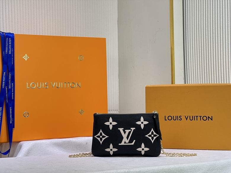 LV BAG Double Zip Pochette M69203-9 20X12.5X3cm