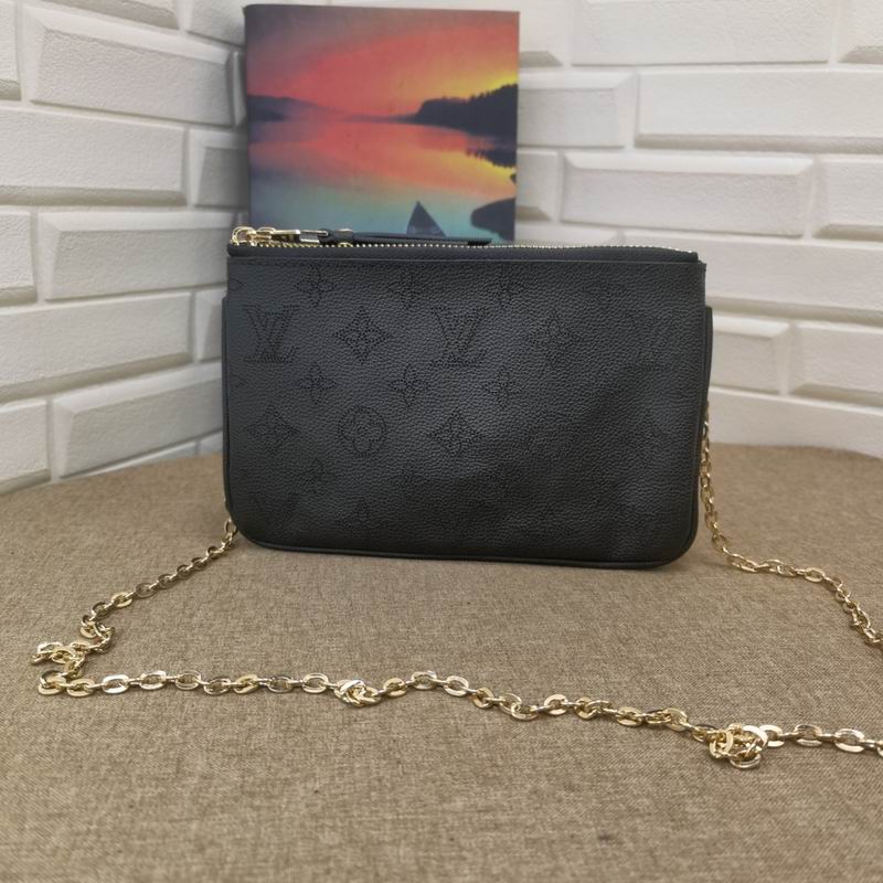 LV BAG Double Zip Pochette M69203-9 20X12.5X3cm