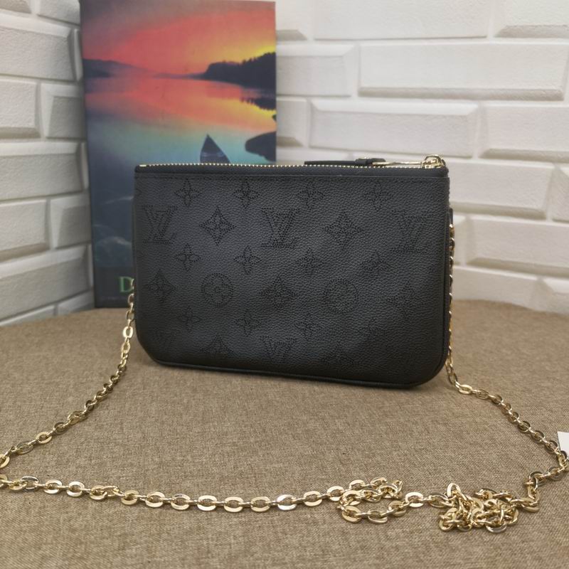 LV BAG Double Zip Pochette M69203-9 20X12.5X3cm