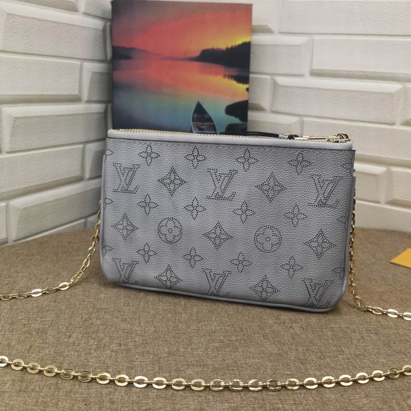 LV BAG Double Zip Pochette M69203-9 20X12.5X3cm