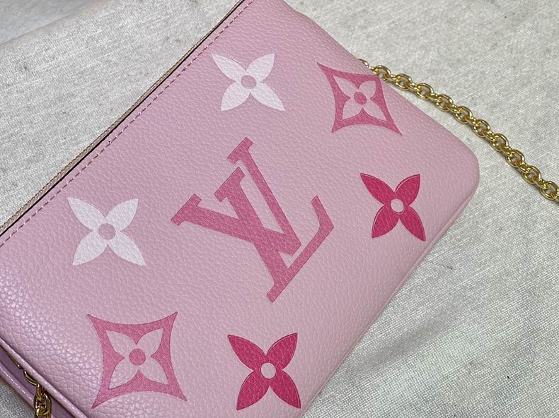 LV BAG Double Zip Pochette M80084 20x12.5x3