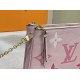 LV BAG Double Zip Pochette M80084 20x12.5x3