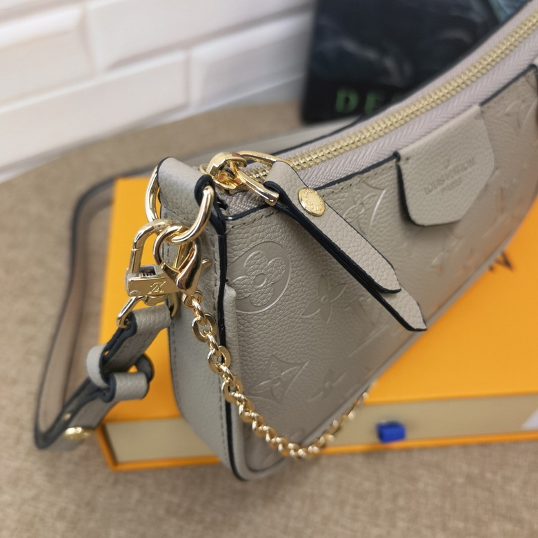 LV BAG Easy Pouch On Strap M80480 19X11.5X3cm