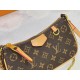 LV BAG Easy Pouch On Strap M80480 19X11.5X4cm