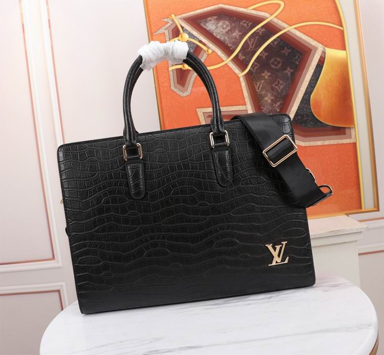 LV briefcase 1008704 39X29X7cm WP