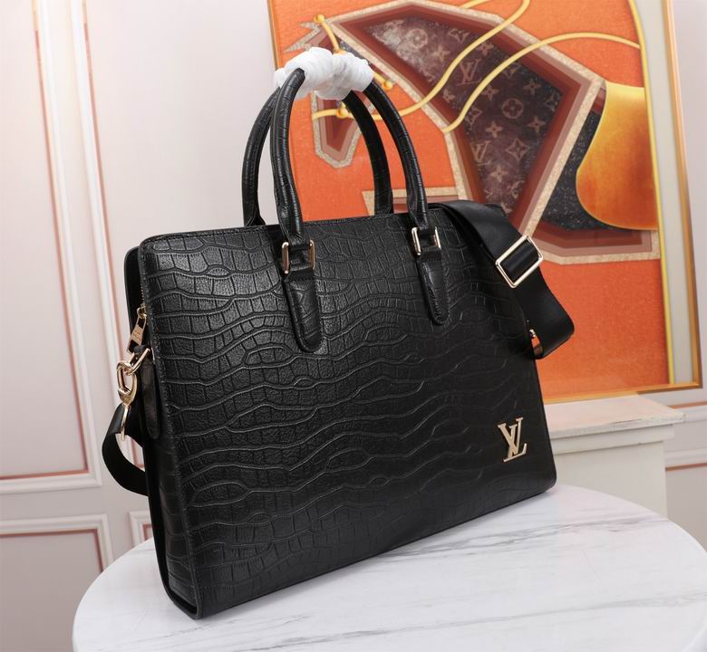 LV briefcase 1008704 39X29X7cm WP