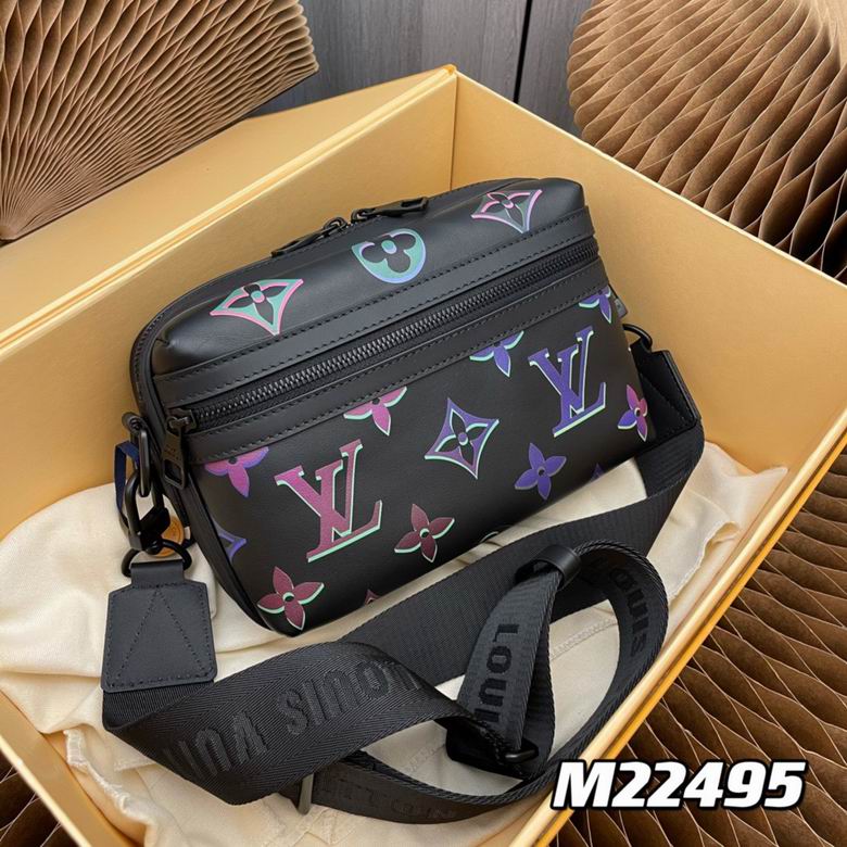 LV BAG Messenger bag M22495 21.5X14X7.5cm YG