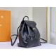 LV Backpack Montsouris M45205 27.5x33x14cm ss