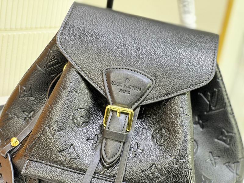 LV Backpack Montsouris M45205 27.5x33x14cm ss