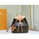 LV Backpack Montsouris M45205 27.5x33x14cm ss