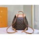 LV Backpack Montsouris M45205 27.5x33x14cm ss