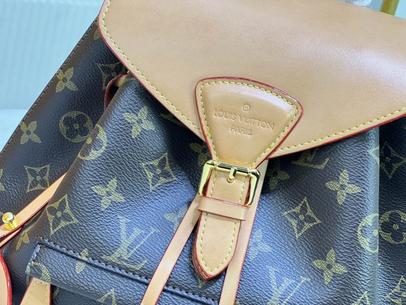 LV Backpack Montsouris M45205 27.5x33x14cm ss