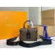 LV BAG Petite Malle Souple M45571 20x14x7.5cm