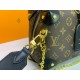 LV BAG Petite Malle Souple M45571 20x14x7.5cm