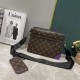 LV BAG Messenger bag M46266 25X18.5X7cm YG