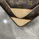 LV BAG Messenger bag M46266 25X18.5X7cm YG