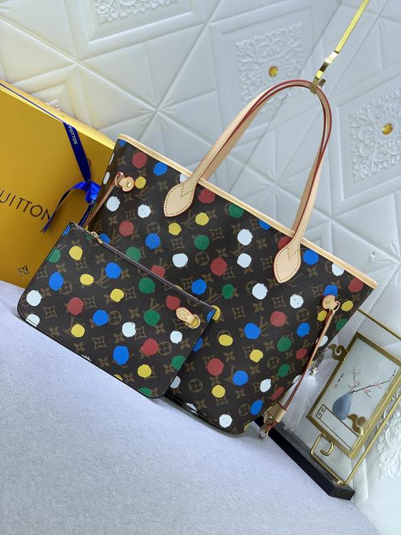 LV BAG Neverfull M46381 32X29X17cm YG