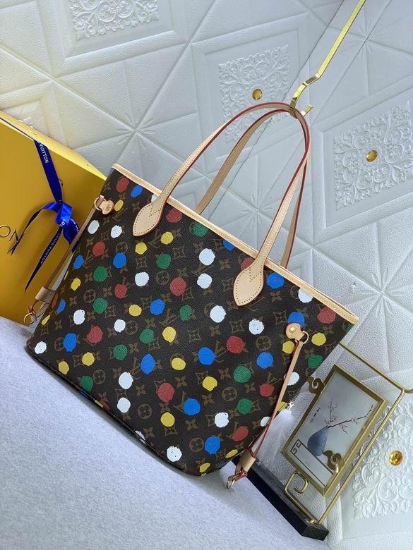 LV BAG Neverfull M46381 32X29X17cm YG