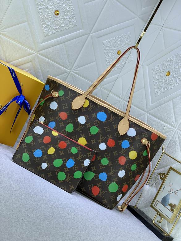 LV BAG Neverfull M46381 32X29X17cm YG