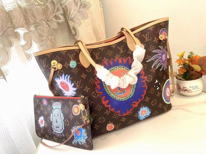 LV BAG Neverfull M46447 31x28x14cm