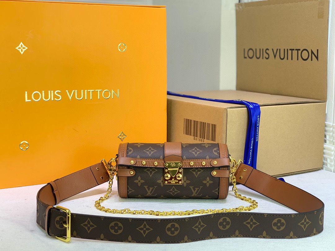 LV BAG Papillon Trunk M57835 20CM ss