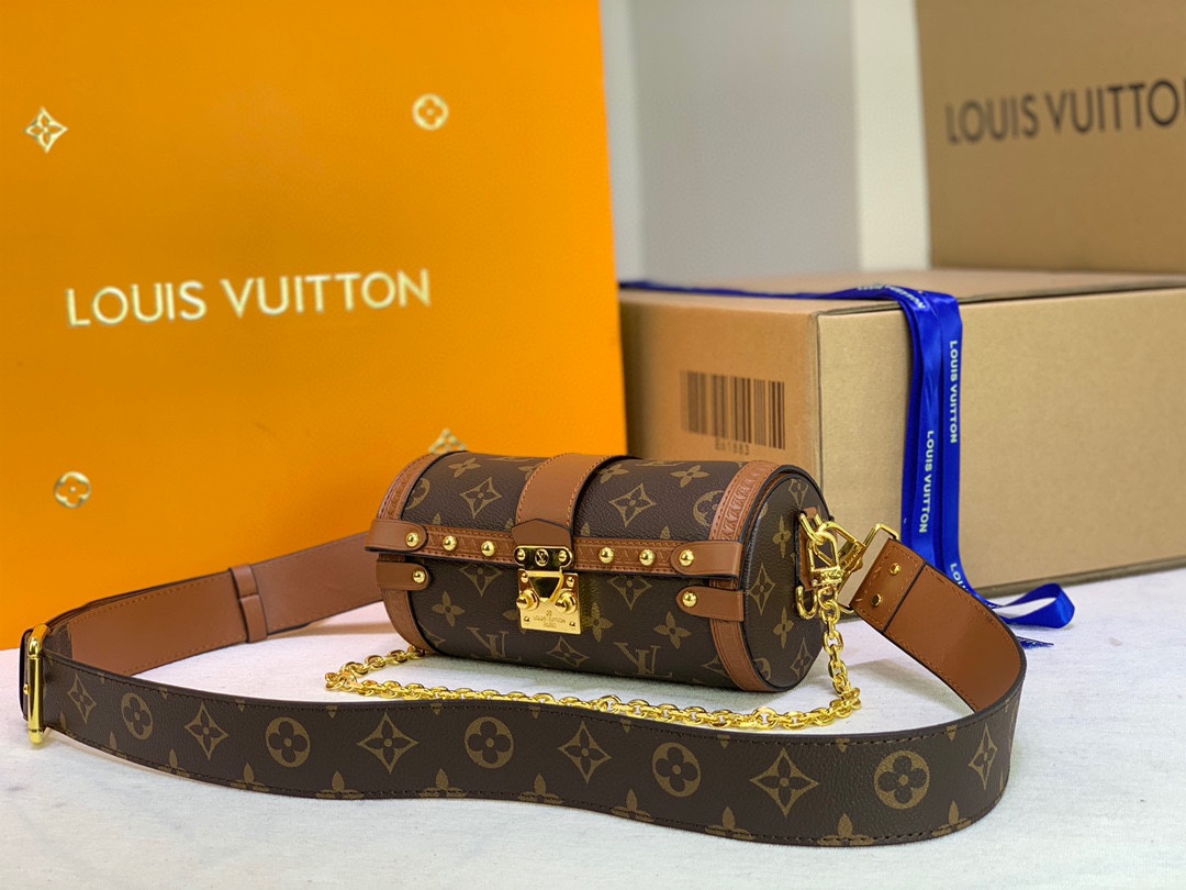 LV BAG Papillon Trunk M57835 20CM ss