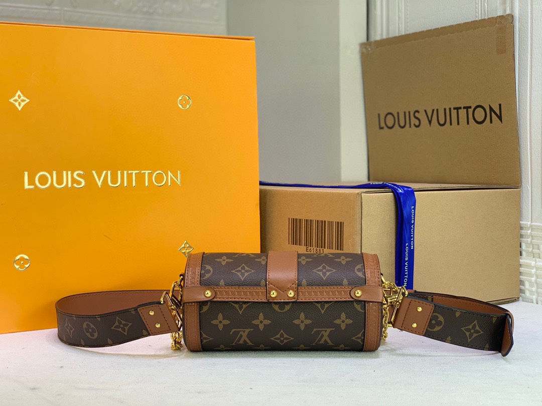 LV BAG Papillon Trunk M57835 20CM ss