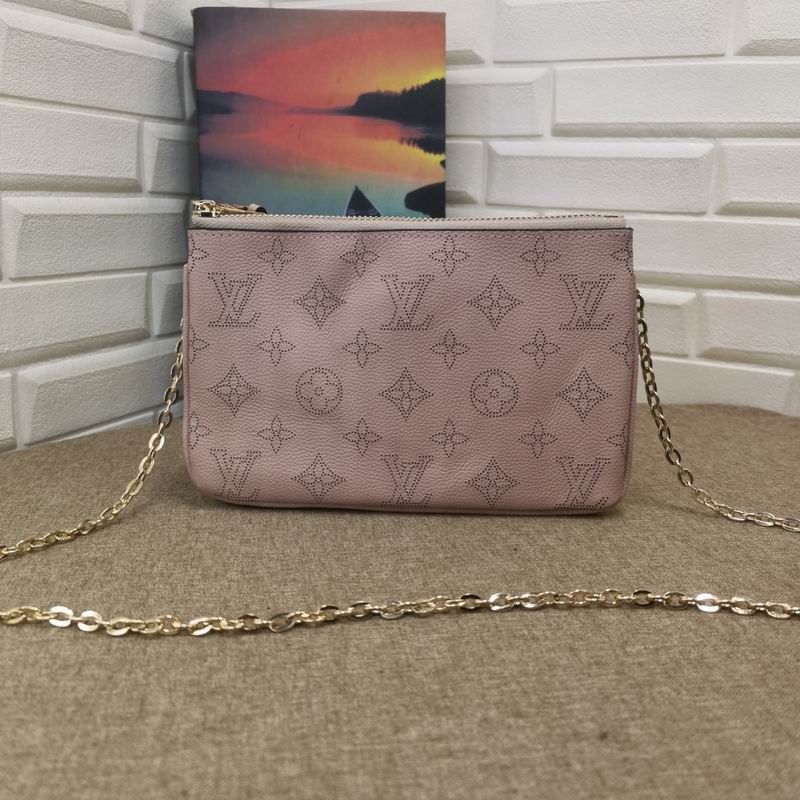 LV BAG Double Zip Pochette M69203-9 20X12.5X3cm