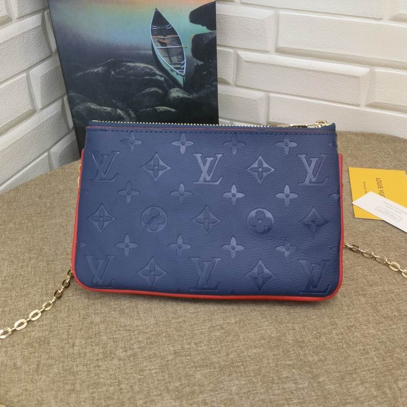 LV BAG Double Zip Pochette M69203-9 20X12.5X3cm