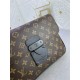 LV BAG Messenger bag M80560 27X21X3.5cm YG