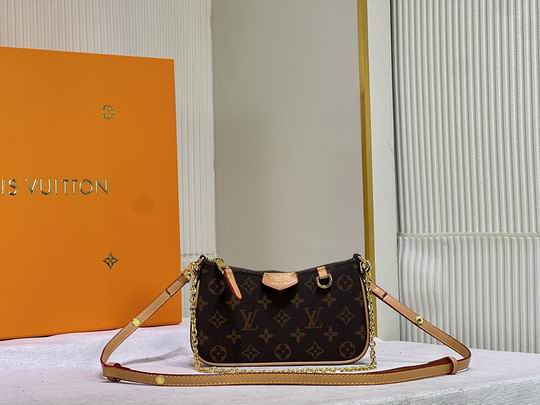 LV BAG Easy Pouch On Strap M80480 19X11.5X4cm