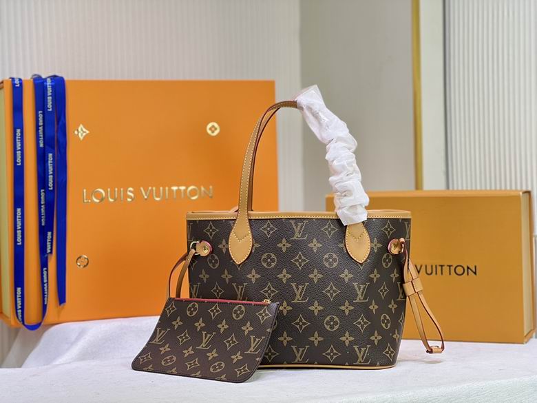 LV BAG Neverfull N41359 25X20X10 SS