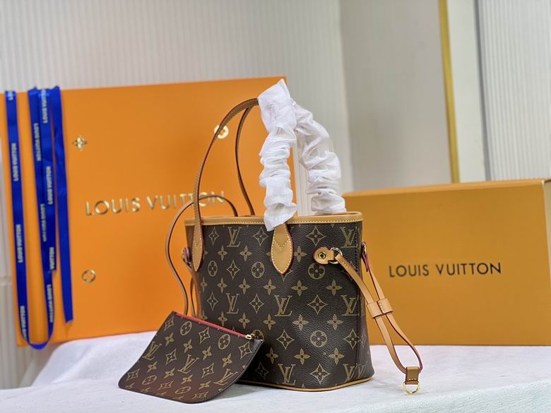 LV BAG Neverfull N41359 25X20X10 SS